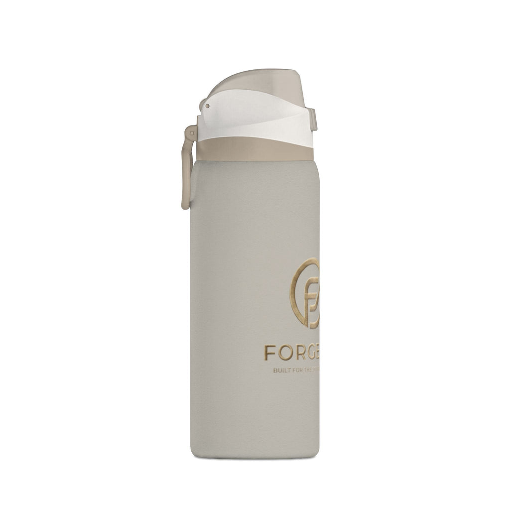 Forge & Field 32oz Insulated Water Bottle | Matte Black Stainless Steel