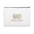 Forge & Field Logo Accessory Pouch — Premium Travel Cosmetic & Gear Organizer