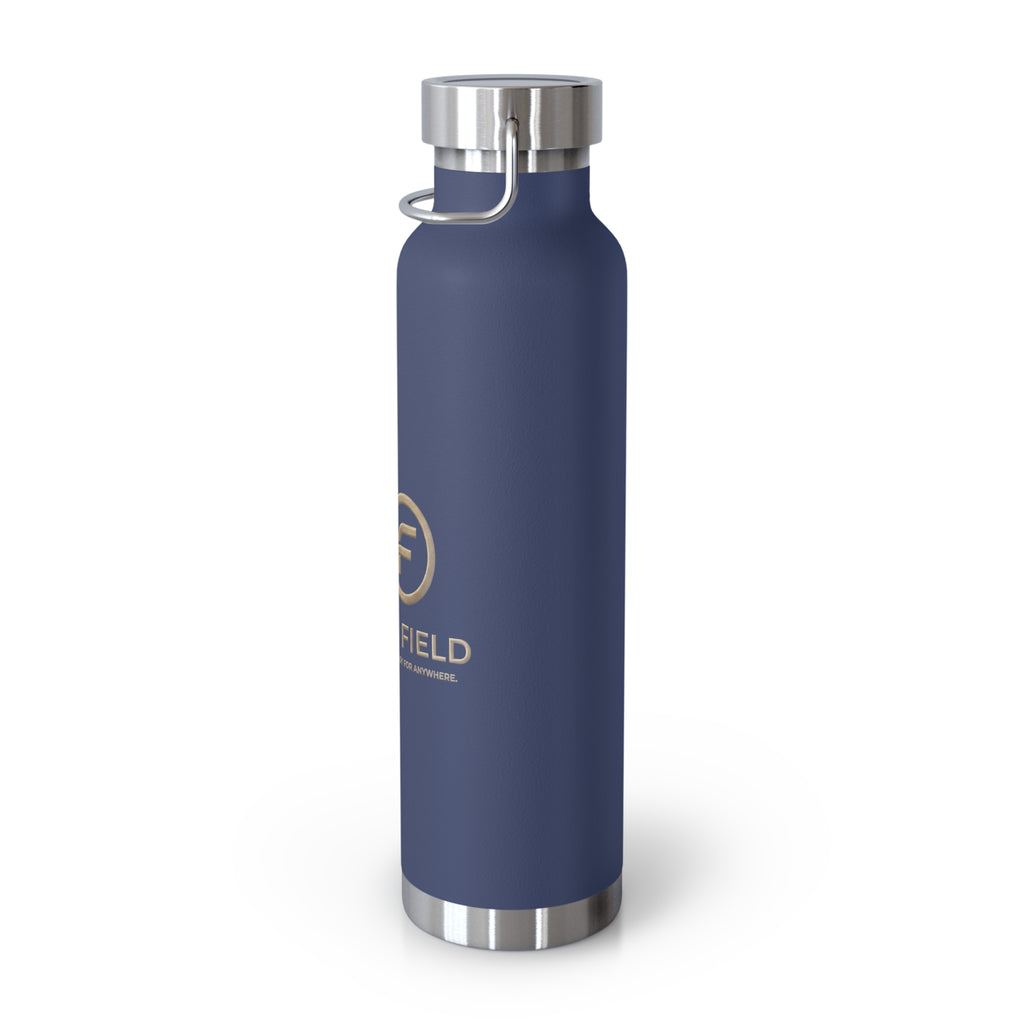Forge & Field™ Copper Vacuum Insulated Bottle | 22oz