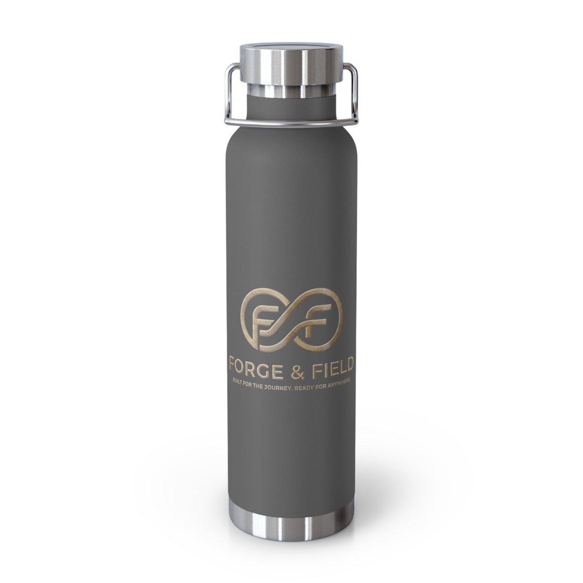 Forge & Field™ Copper Vacuum Insulated Bottle | 22oz