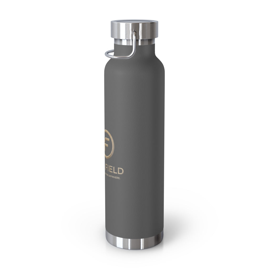 Forge & Field™ Copper Vacuum Insulated Bottle | 22oz