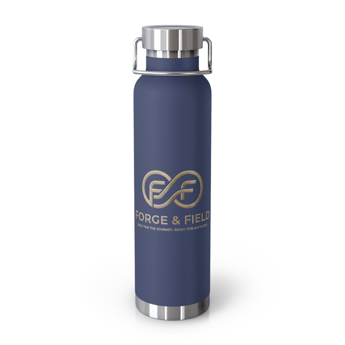 Forge & Field™ Copper Vacuum Insulated Bottle | 22oz